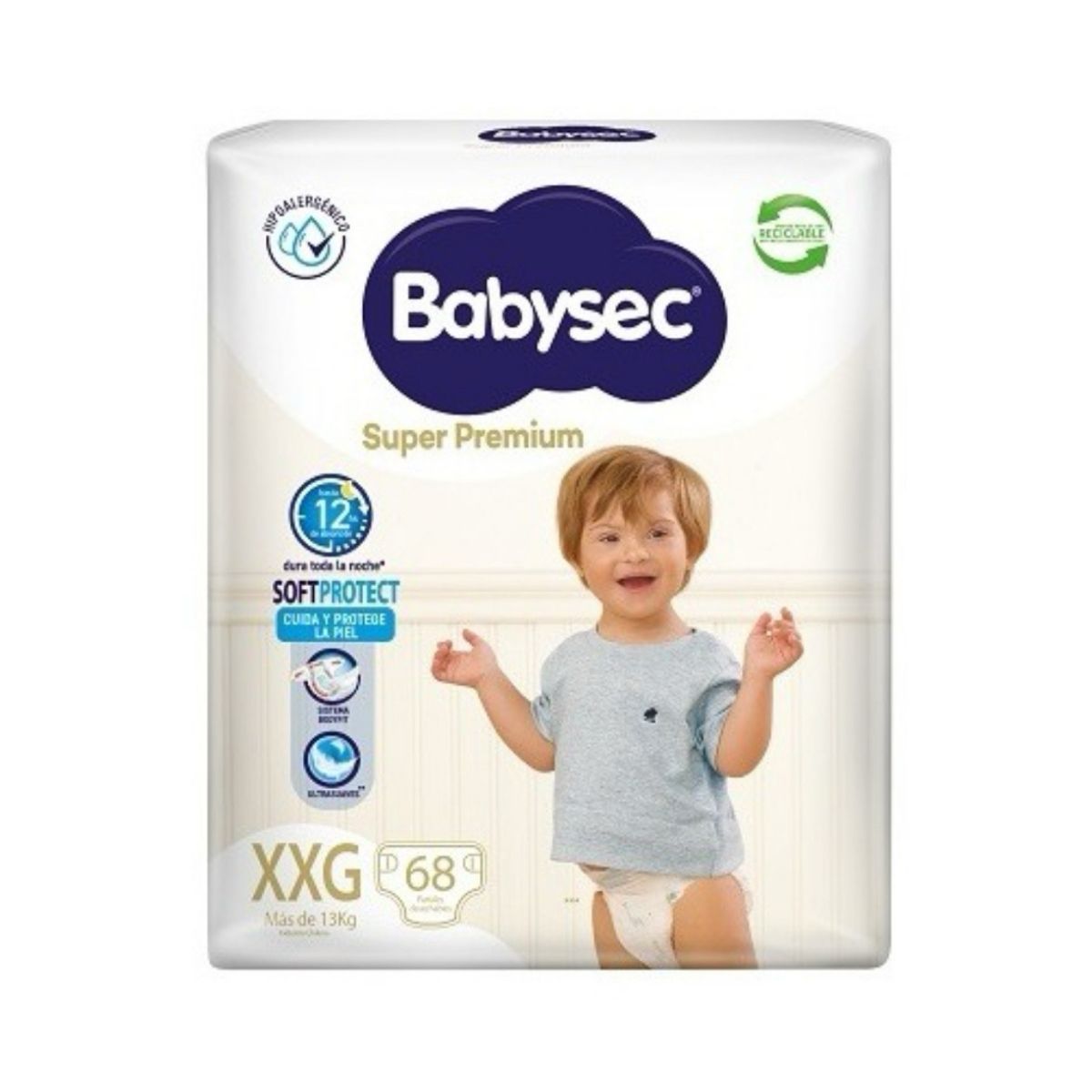 Pañales BabySec Super Premium