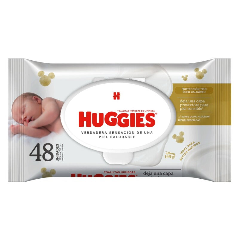 Toallitas Húmedas Huggies Oleo Calcáreo x 48