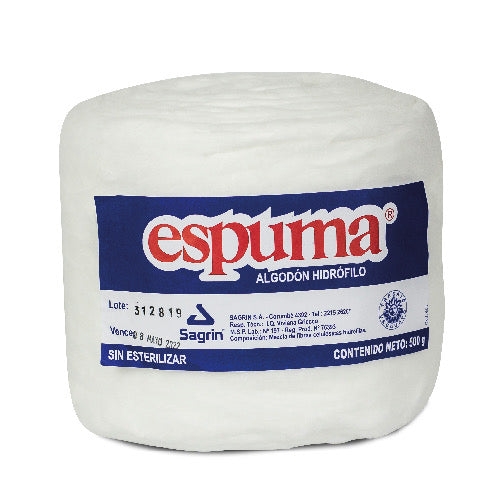 Algodón de 500 g en Rollo