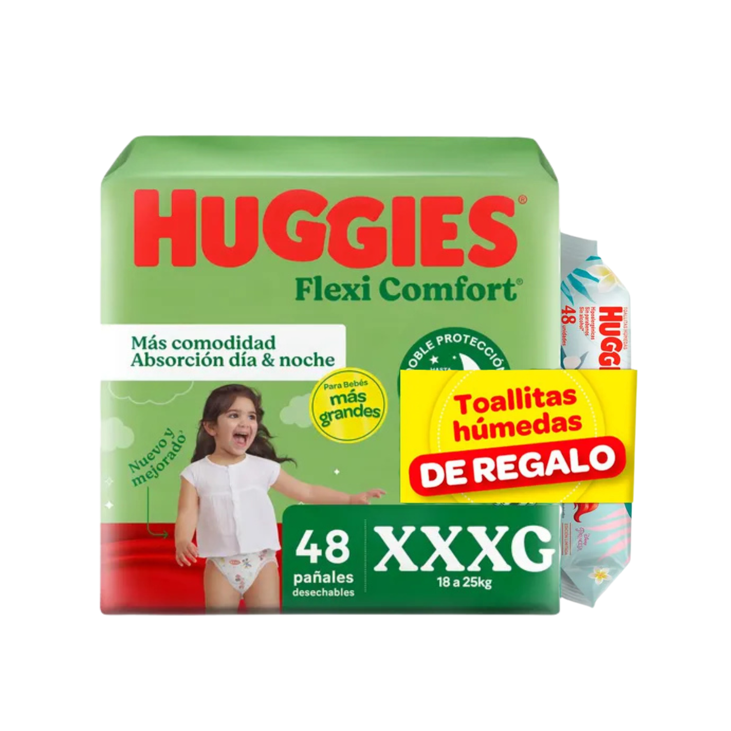 Pañales Huggies Flexi Comfort