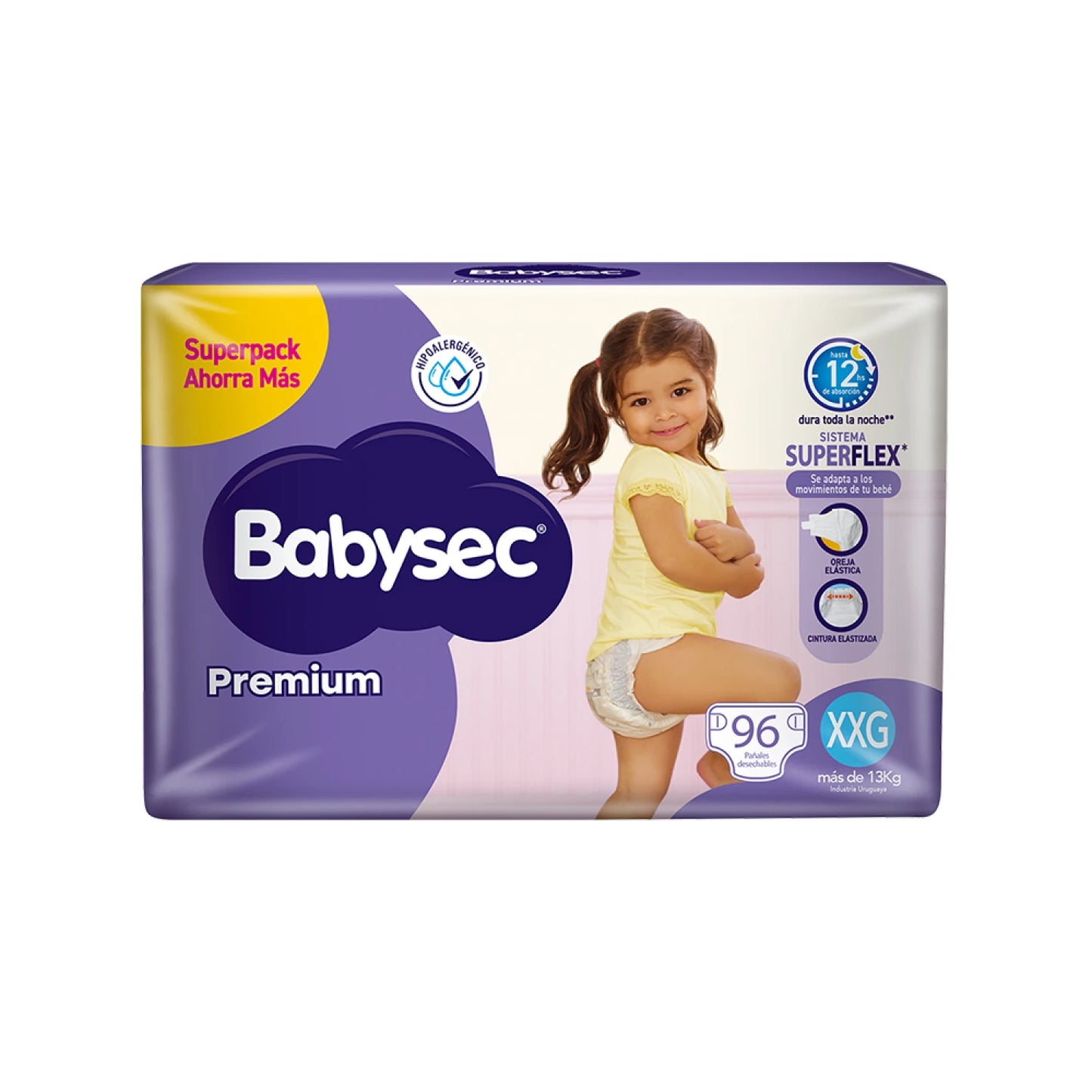 Pañales Babysec Premium