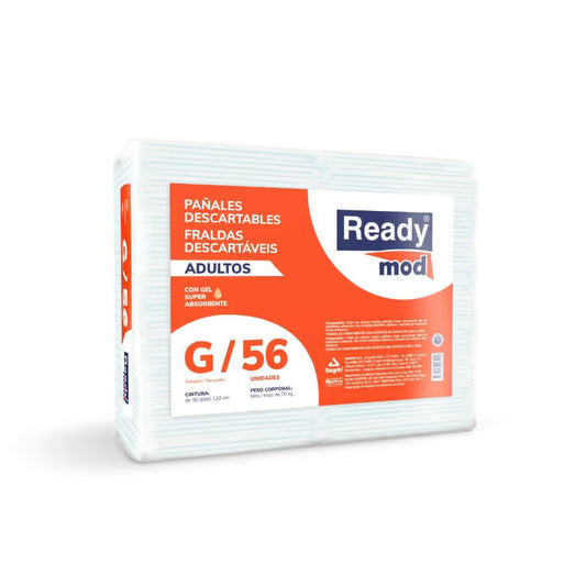 Pañales Ready Mod G x 56