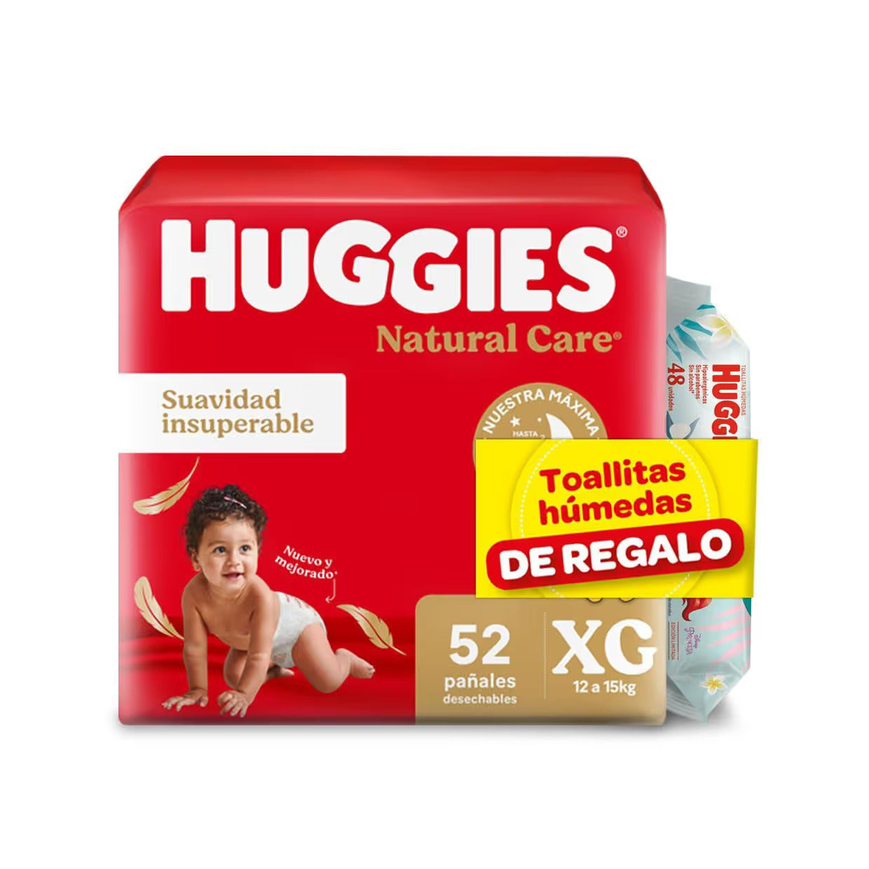 Pañales Huggies Natural Care