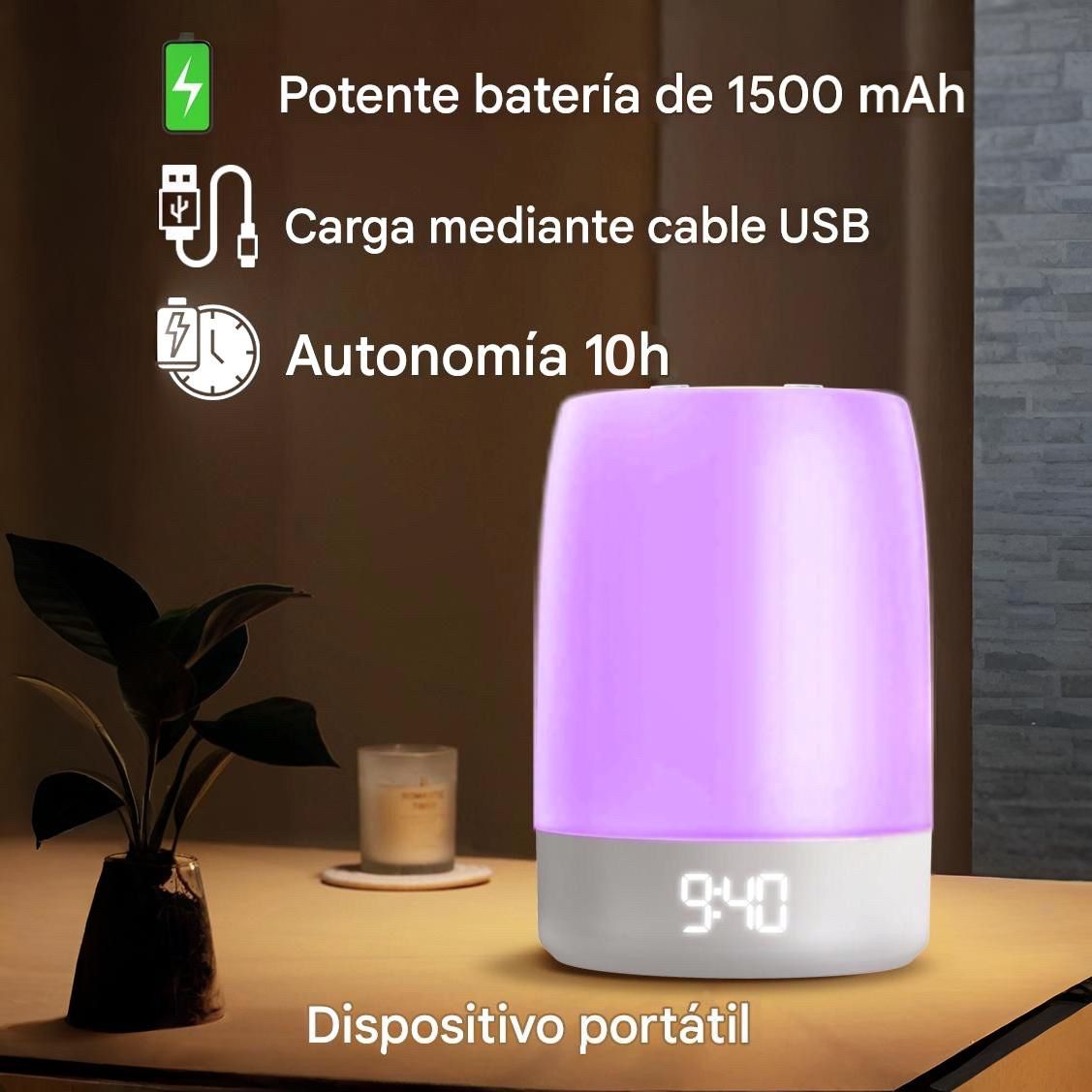 Ruido Blanco y Luz Ambiental