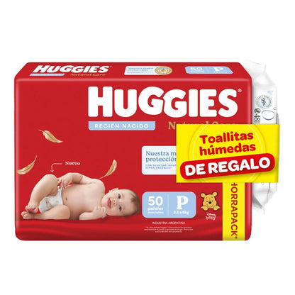 Pañales Huggies Natural Care