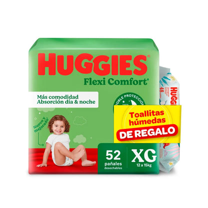 Pañales Huggies Flexi Comfort