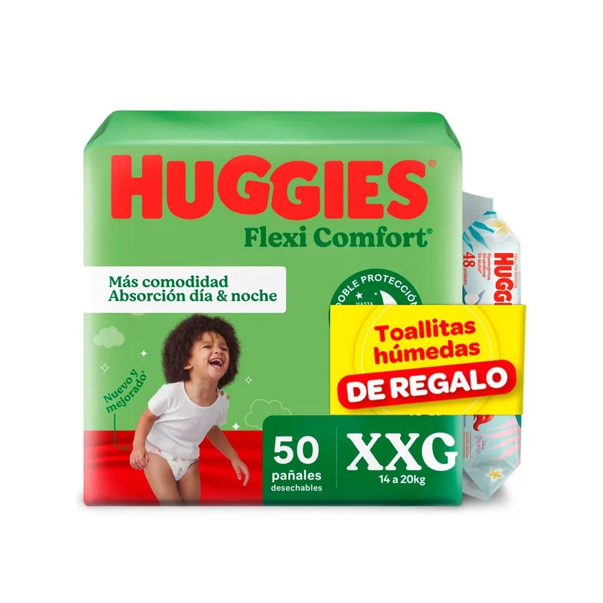 Pañales Huggies Flexi Comfort