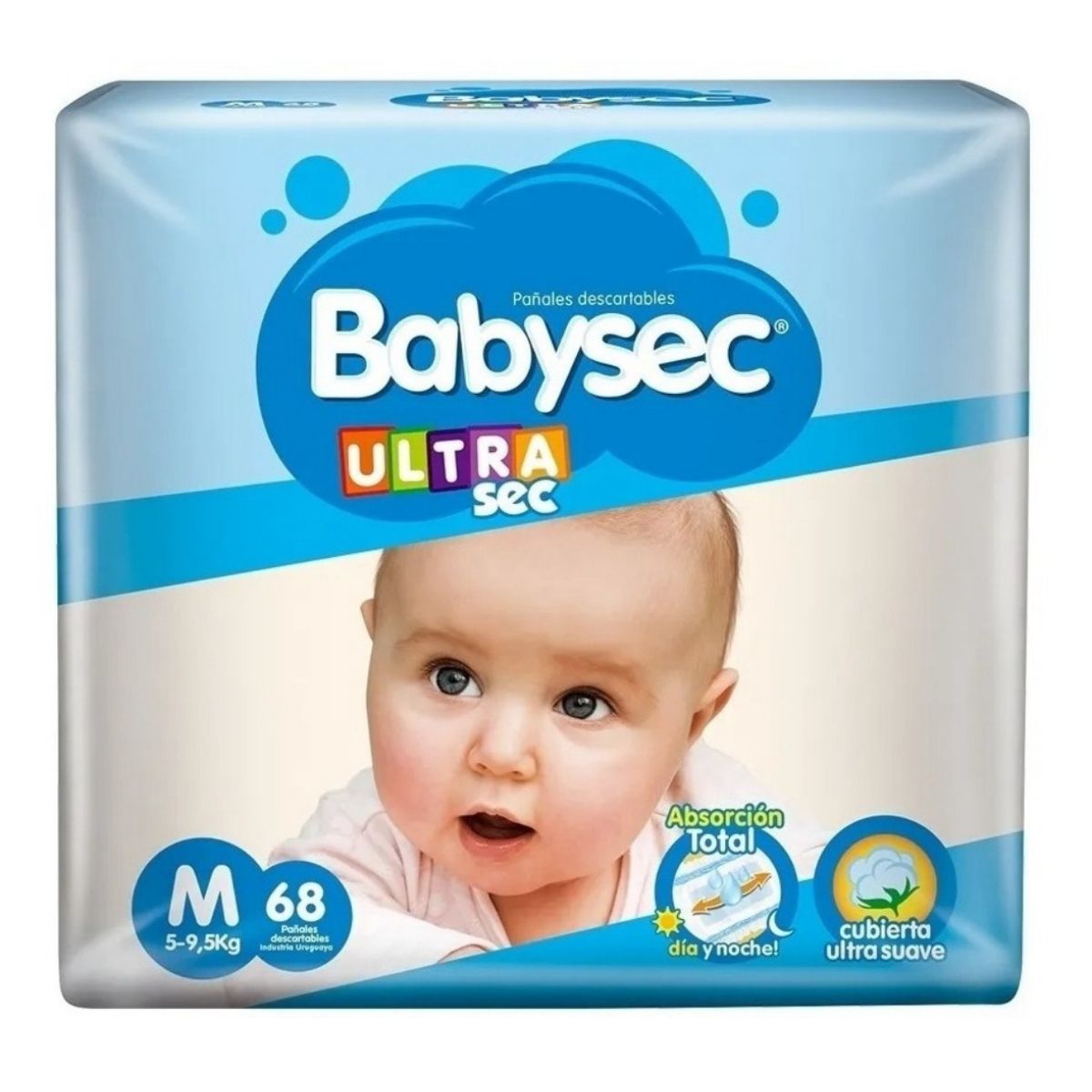 Pañales Babysec Ultra Sec