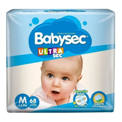 Pañales Babysec Ultra Sec