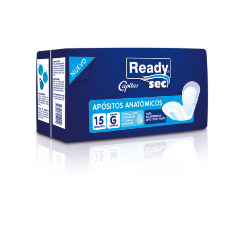 Apósitos Ready Sec Capitas G x 15