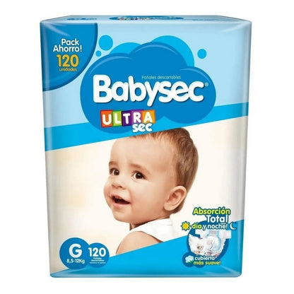 Pañales Babysec Ultra Sec