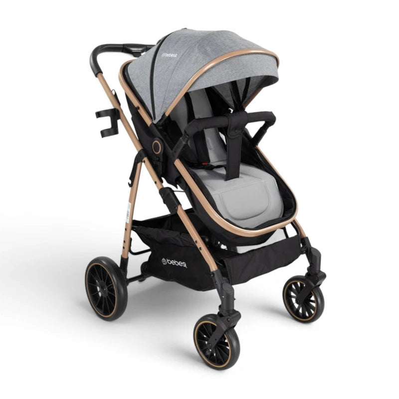 Coche Bebesit Jumbo TS con Baby Silla Ruedas Todo Terreno