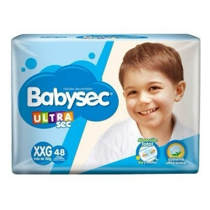 Pañales Babysec Ultra Sec