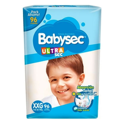 Pañales Babysec Ultra Sec