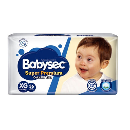 Pañales BabySec Super Premium