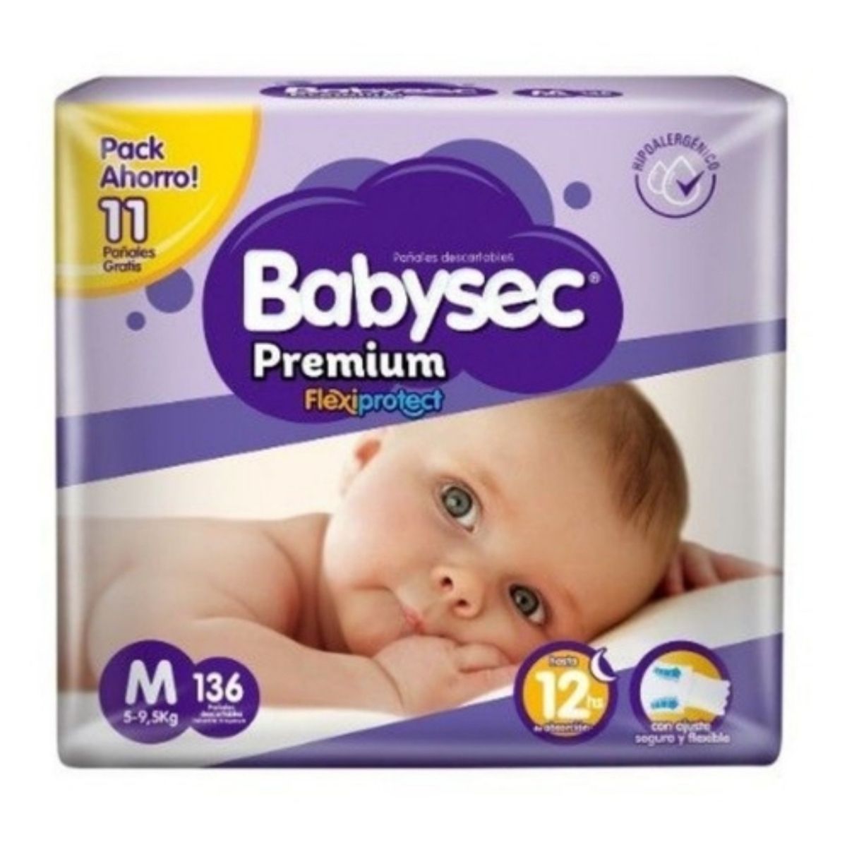 Pañales Babysec Premium