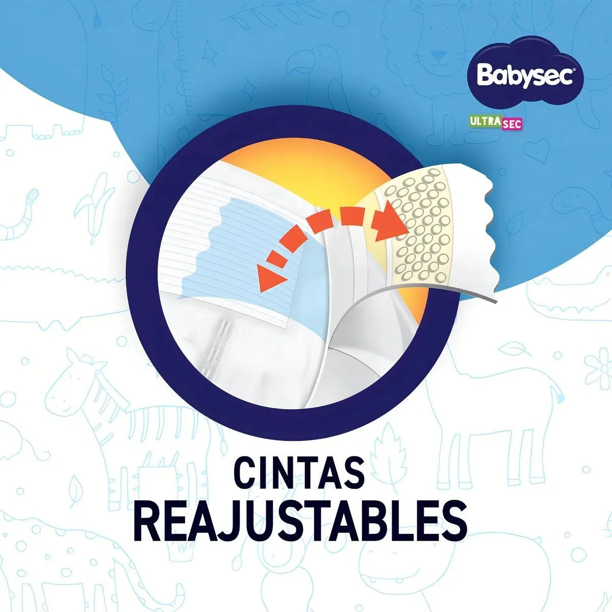 Pañales Babysec Ultra Sec