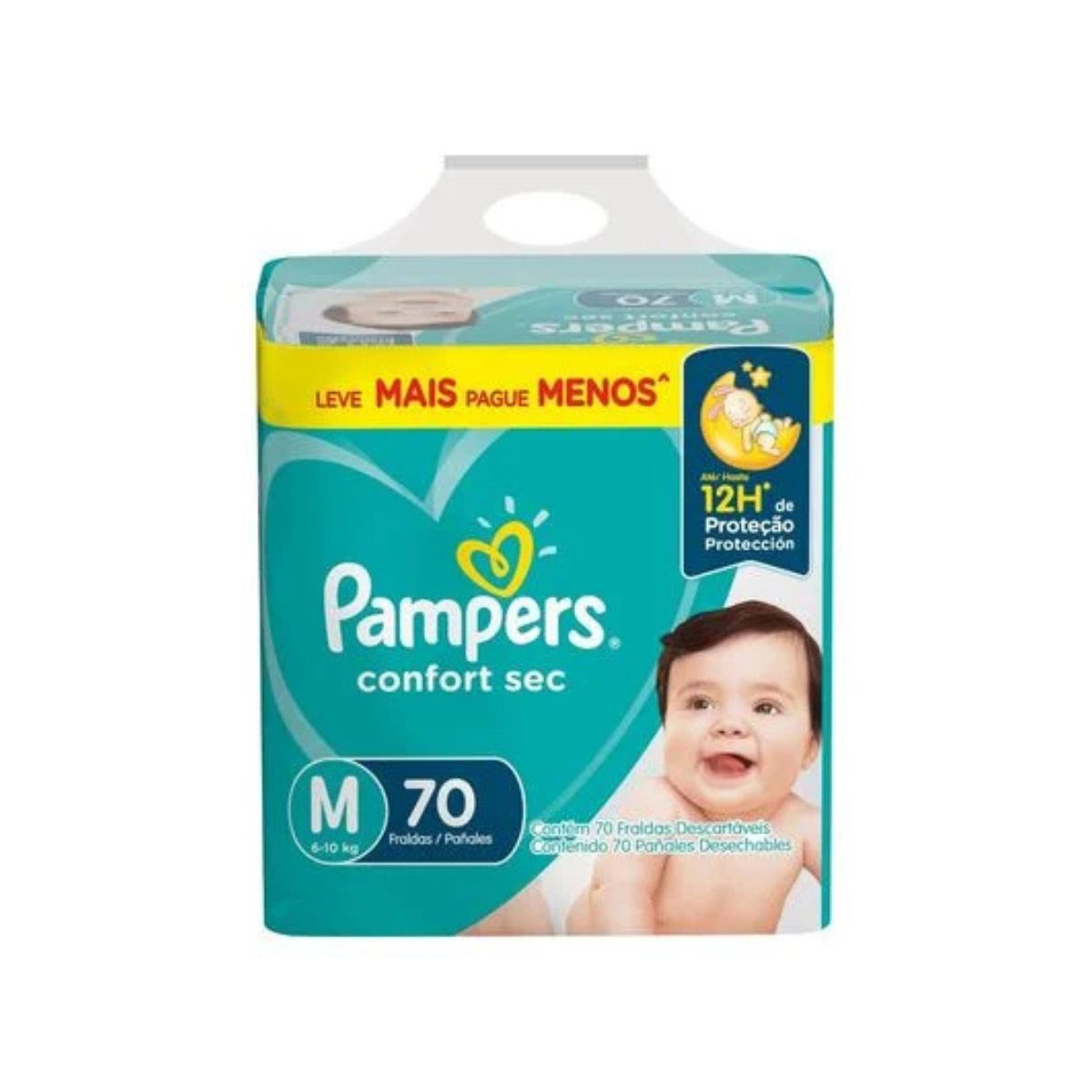 Pañales Pampers Confort Sec