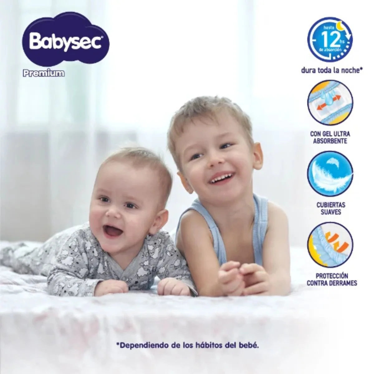 Pañales Babysec Premium P x 36