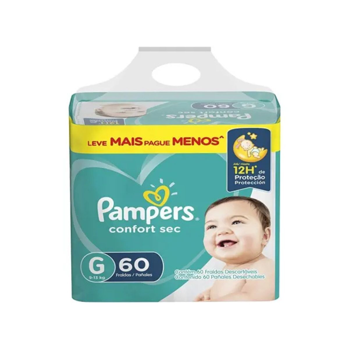 Pañales Pampers Confort Sec