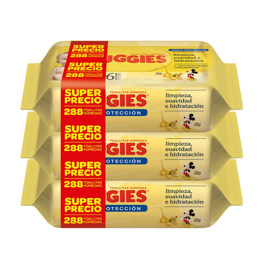 Toallitas Húmedas Huggies Triple Protección