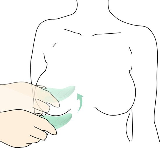 Masajeador de senos Youha® - Estimulación del flujo de leche - Estimulación de la lactancia