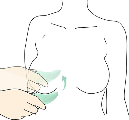 Masajeador de senos Youha® - Estimulación del flujo de leche - Estimulación de la lactancia