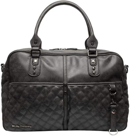Bolso Maternal Ecocuero Berlin negro
