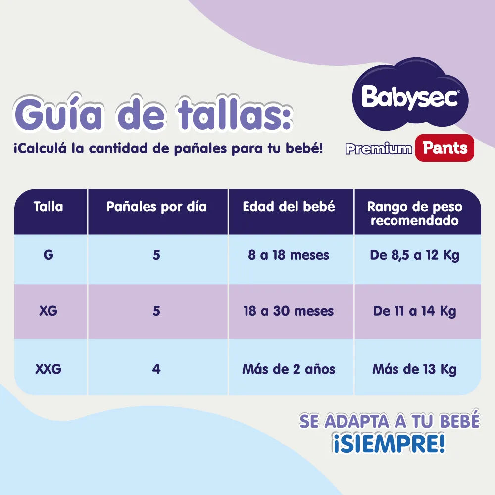 Pants BabySec Premium