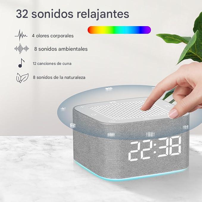 Máquina de Ruido Blanco para ambientes relajantes
