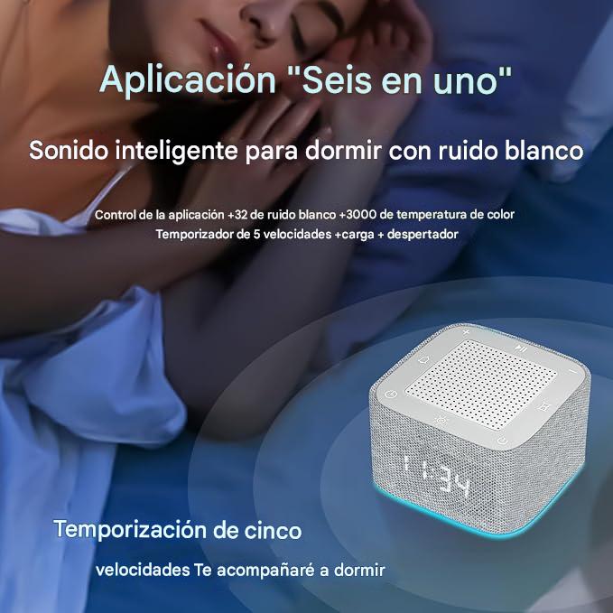 Máquina de Ruido Blanco para ambientes relajantes