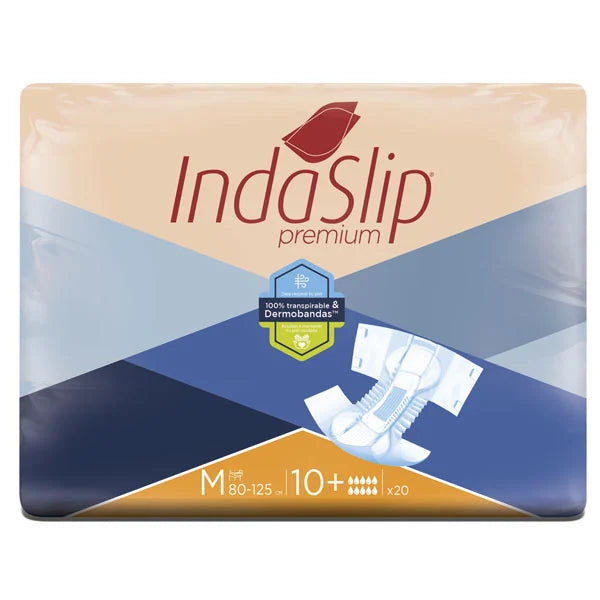 Pañales Indaslip Premium M10+ x 20