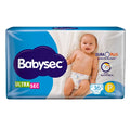Pañales Babysec Ultra Sec P x 36