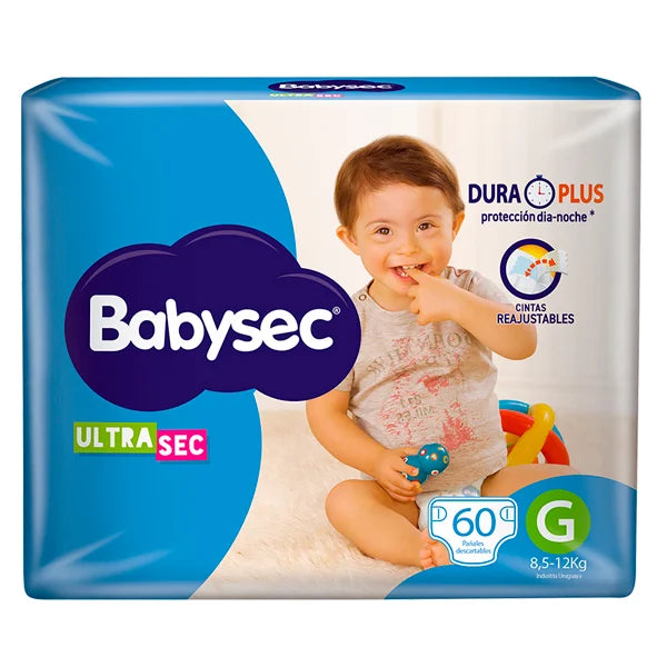 Pañales Babysec Ultra Sec