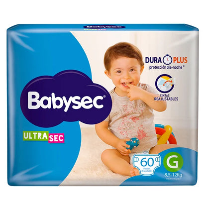 Pañales Babysec Ultra Sec