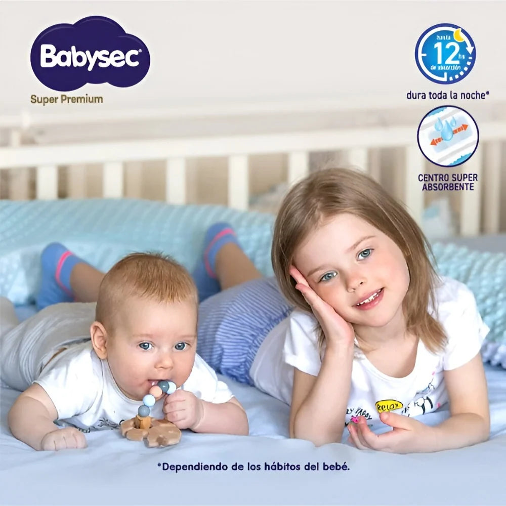 Pañales BabySec Super Premium