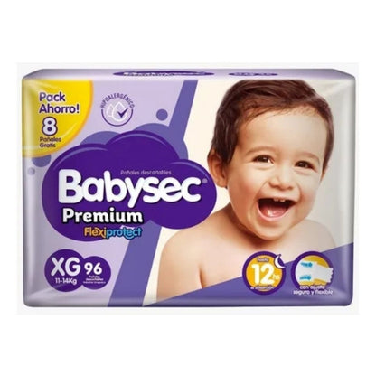 Pañales Babysec Premium