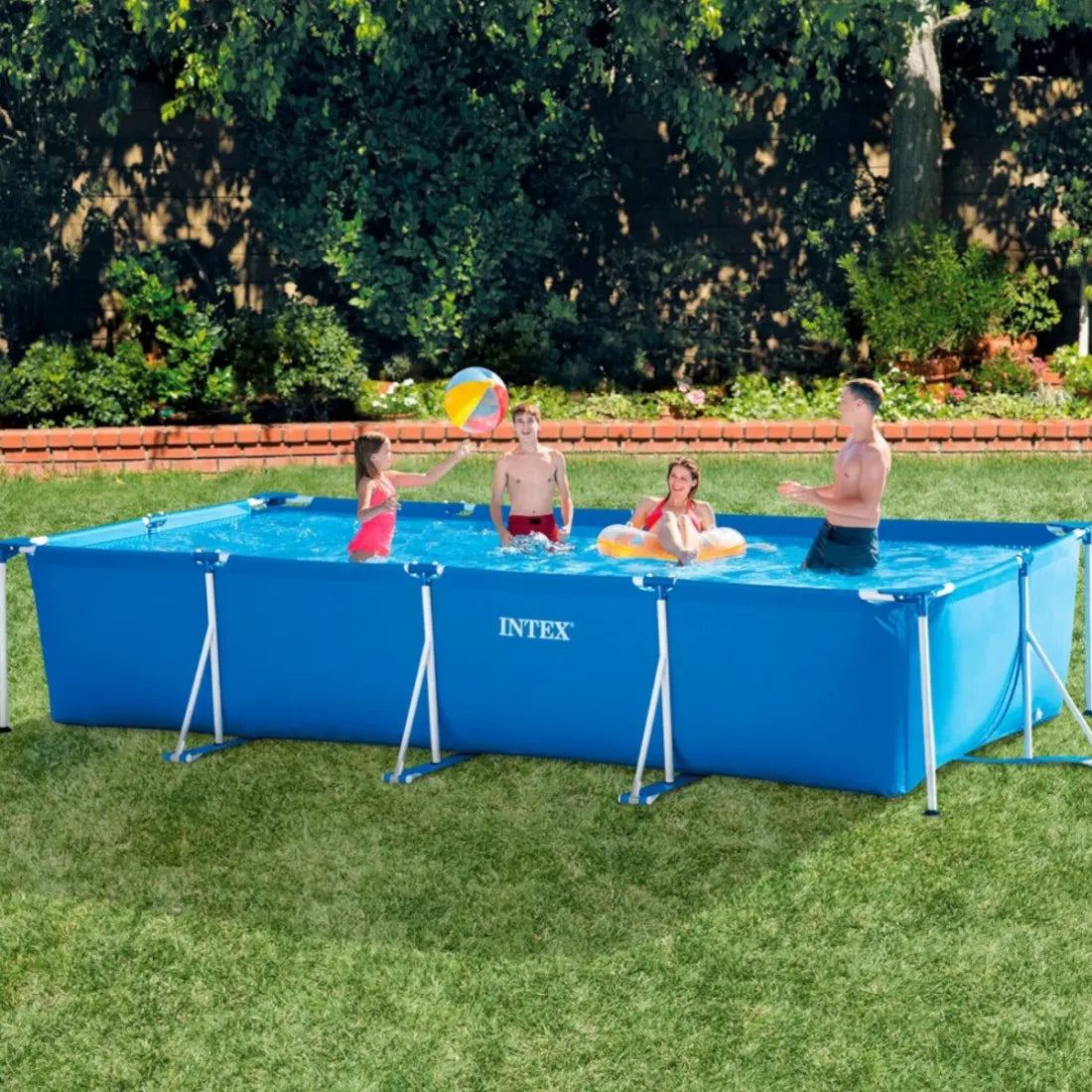 Piscina Metal Frame 450x220x84cm INTEX