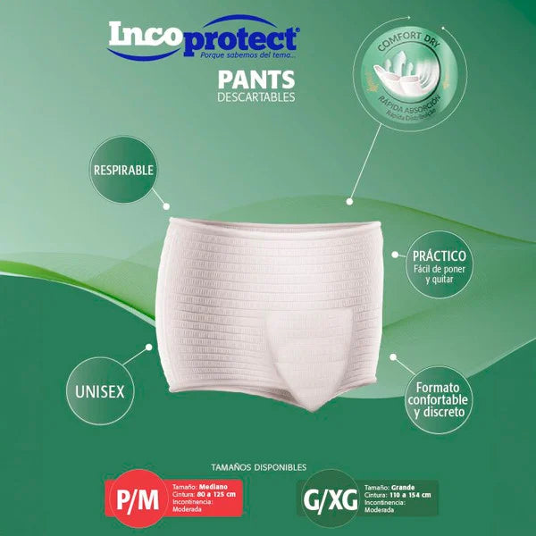 Pants Incoprotect G/XG x 32