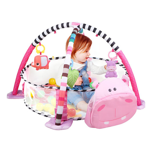 Gimnasio Pelotero Corral 3 En 1 30 Pelotas