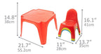 Set de Mesa y 4 Sillas Plásticas