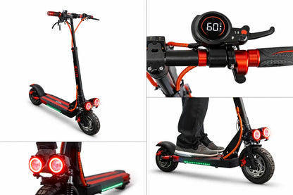 Monopatin Eléctrico 500w Plegable
