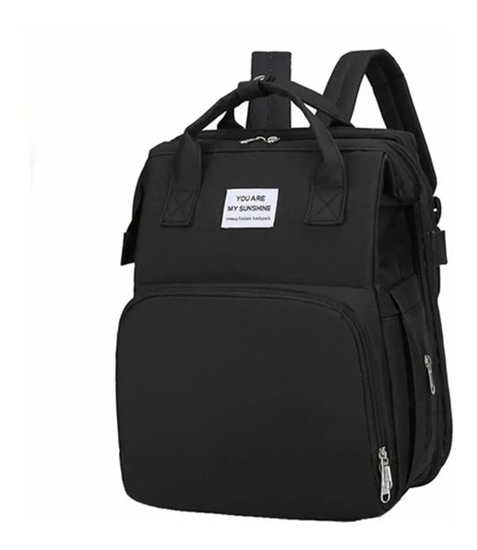 Mochila Maternal Multifuncion Cuna Y Cambiador