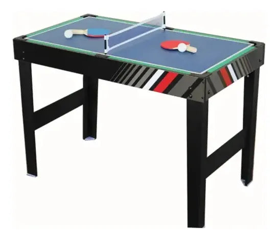 Mesa Multijuego 4 En 1 Futbolito Pool Tejo Ping Pong 1,07 M