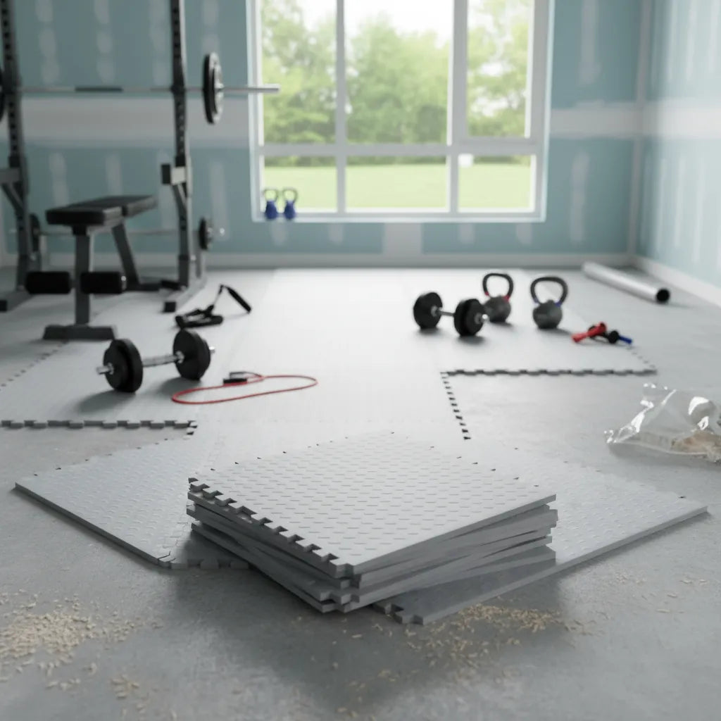 Piso Alfombra Goma Eva Encastrable 60x60x1cm Set X 6