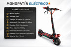 Monopatin Eléctrico 500w Plegable