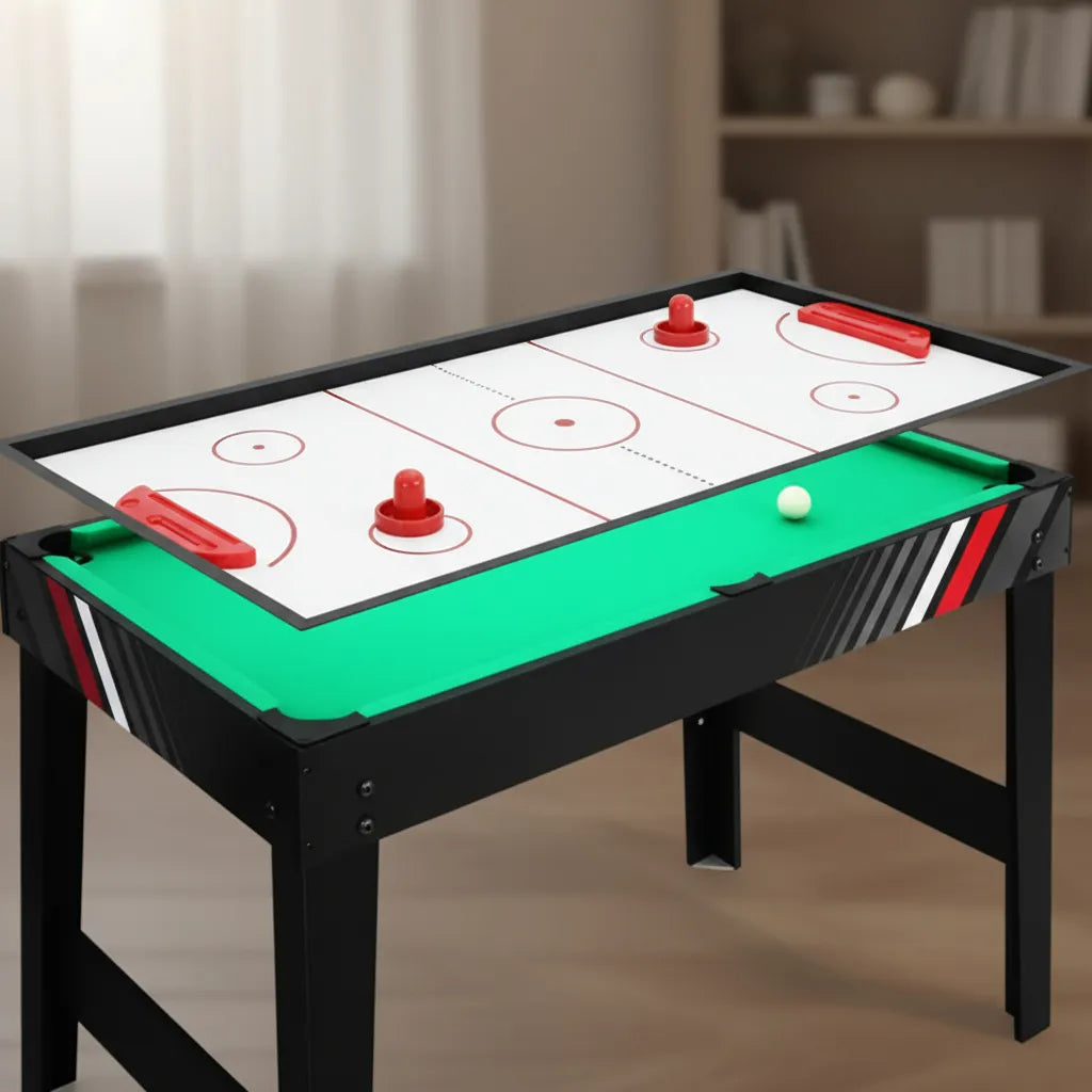 Mesa Multijuego 4 En 1 Futbolito Pool Tejo Ping Pong 1,07 M