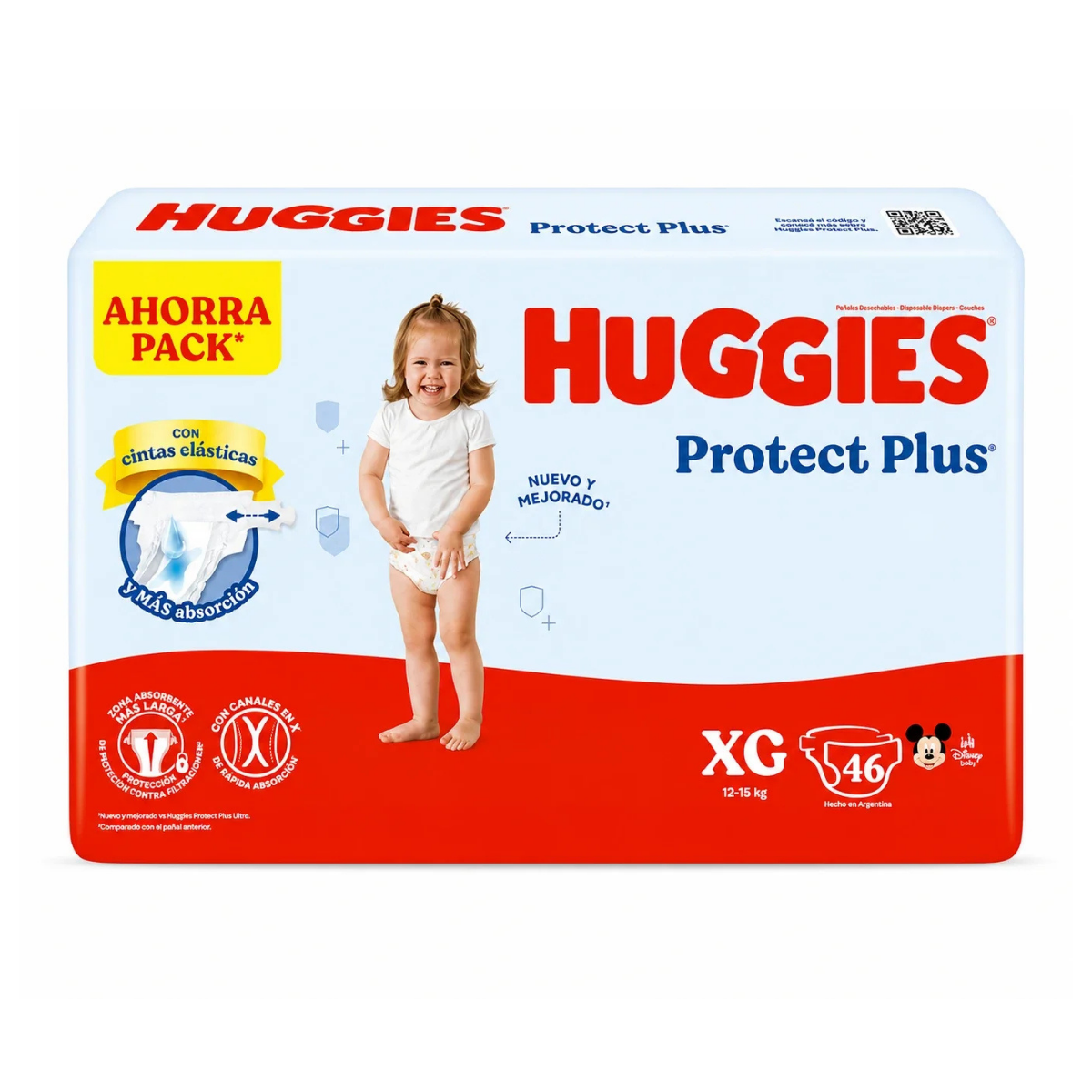 Pañales Huggies Protect Plus