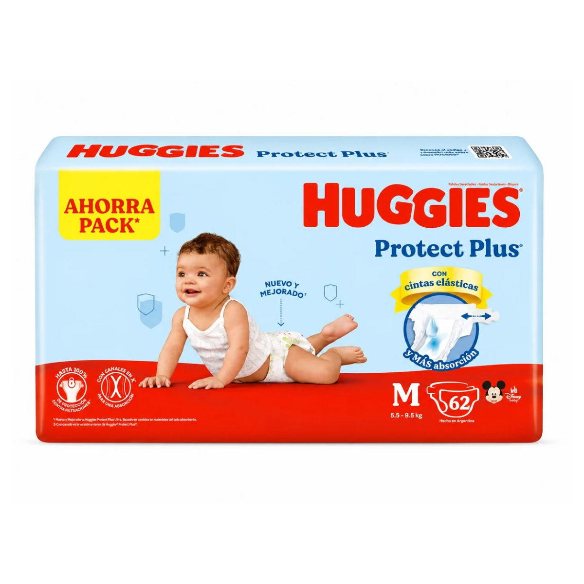 Pañales Huggies Protect Plus