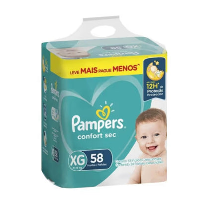 Pañales Pampers Confort Sec